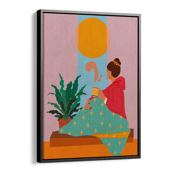 GIRL LOOKING OUT OF WINDOW II , FASHION POSTERS