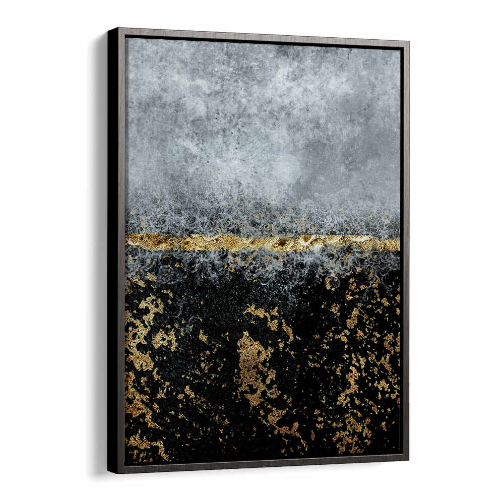 GOLD BLACK ABSTRACT , ABSTRACT PAINTINGS