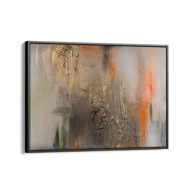 GOLD DESCENT , ABSTRACT PAINTINGS