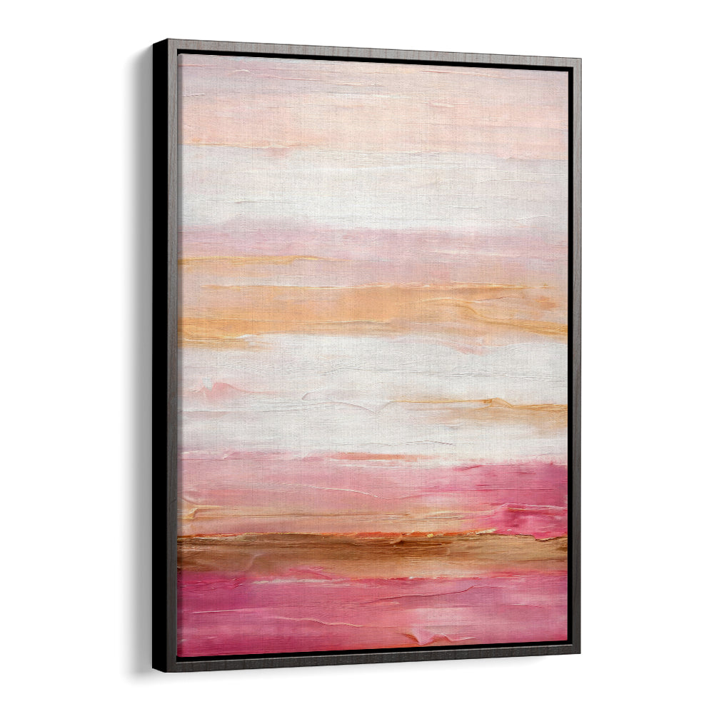 GOLDEN DAWN WAVES, ABSTRACT PAINTINGS features elegant golden hues, perfect for enhancing any home decor.