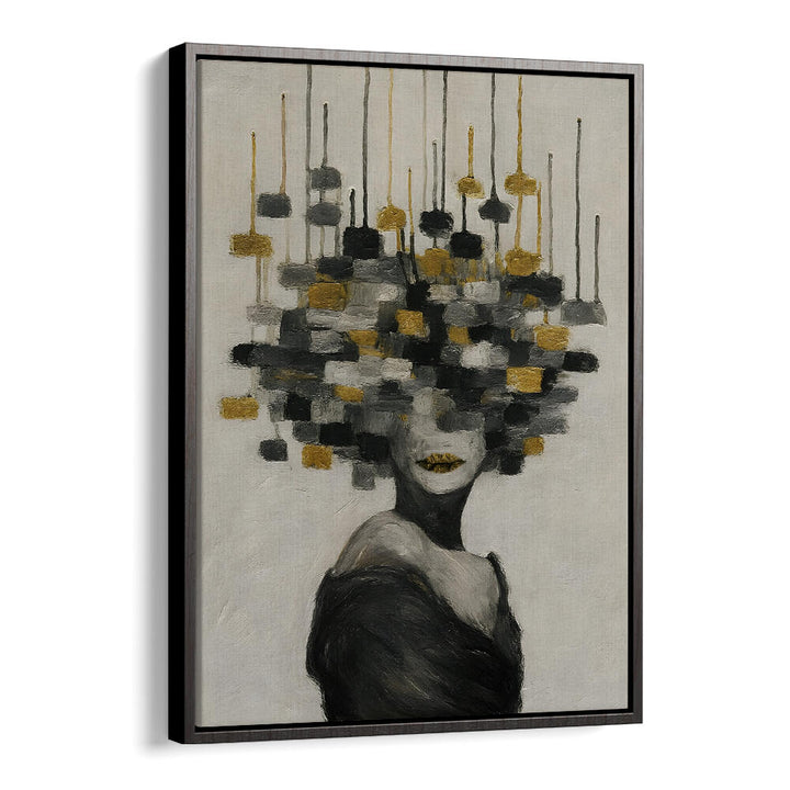 GOLDEN SILENCE , EXPRESSIONISM PAINTINGS