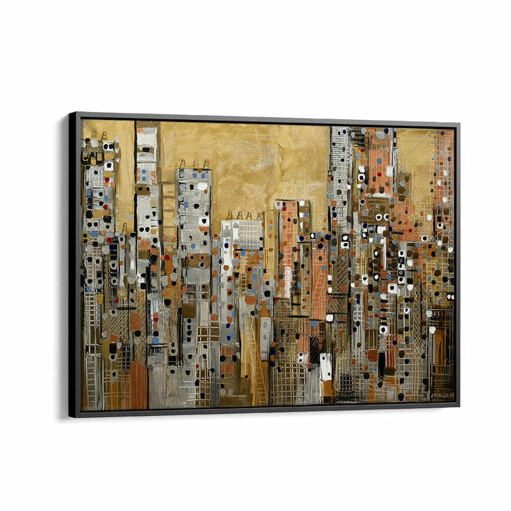 GOLDEN SKY , MODERN IMPRESSIONISM PAINTINGS