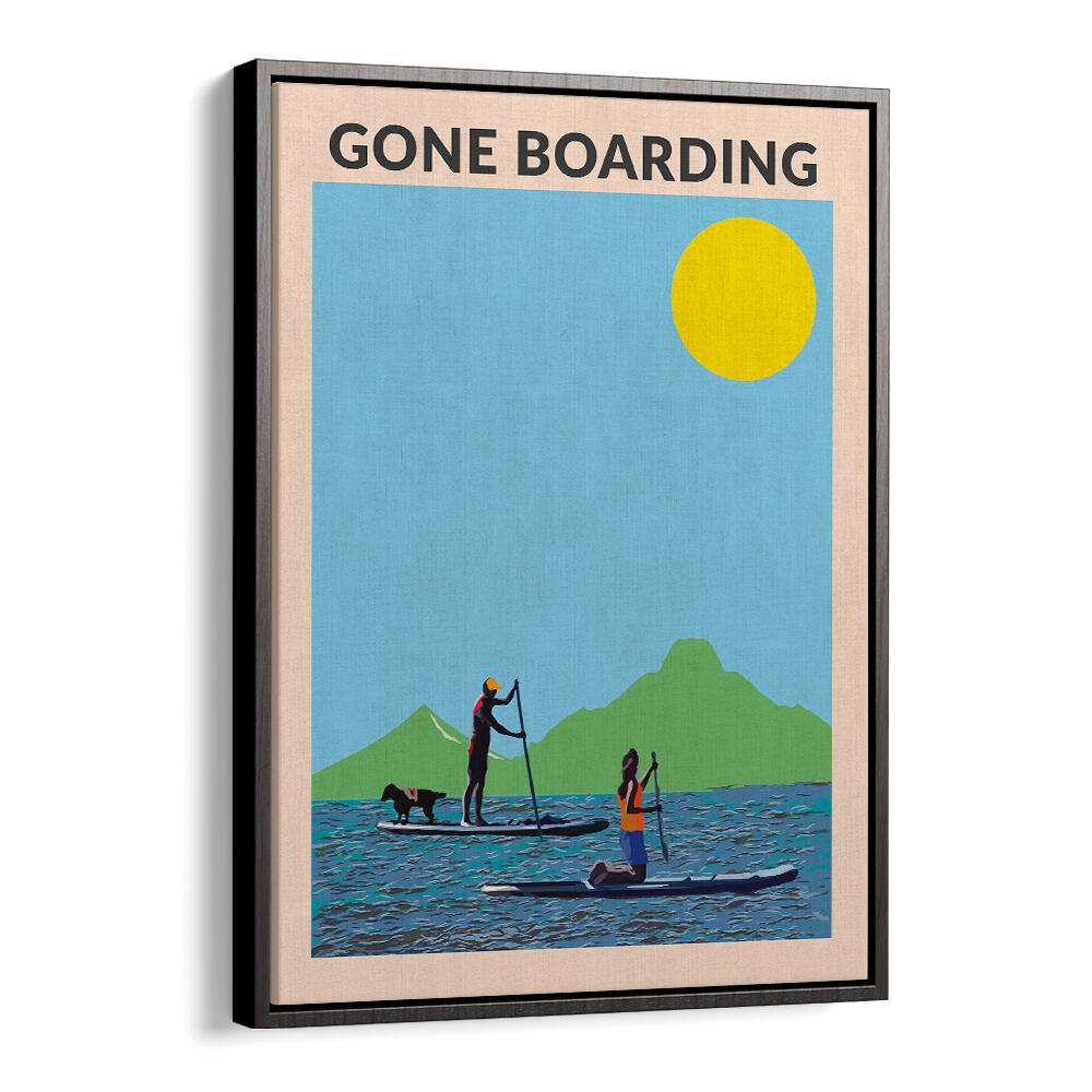 GONE BOARDING , BEACH PAINTINGS