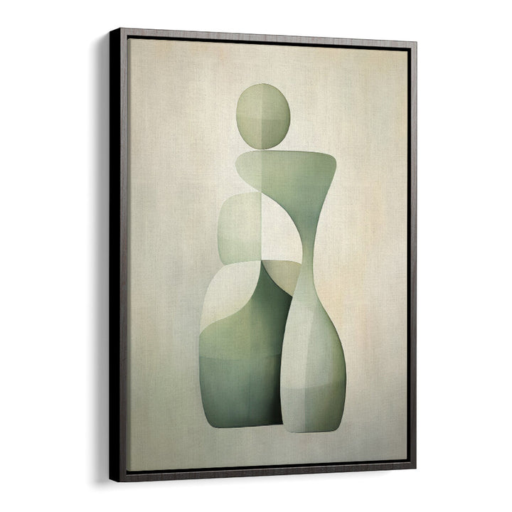 GREEN BEIGE GEO VI , ORGANIC FORMS