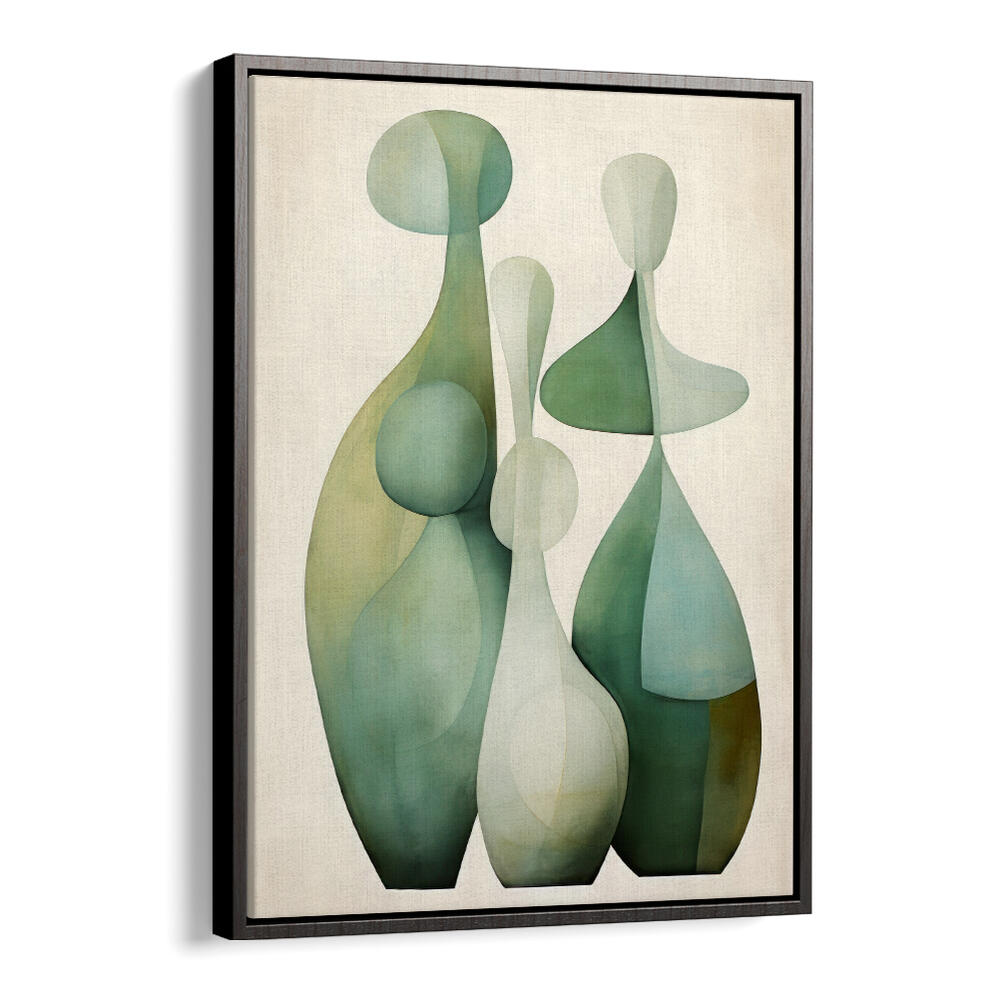 GREEN BEIGE GEO V , ORGANIC FORMS