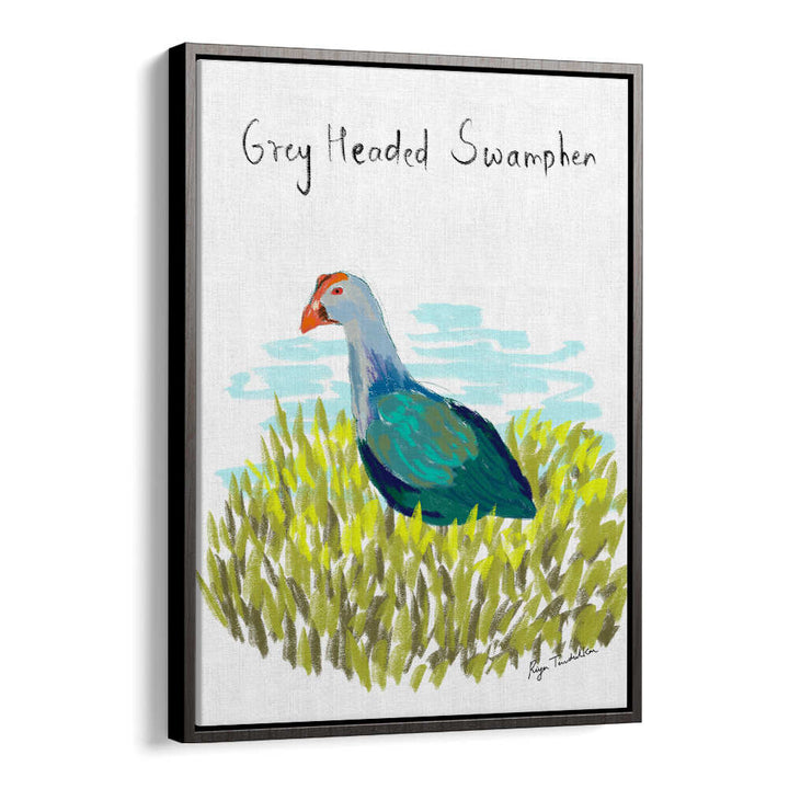 GREY HEADED SWAMPHEN