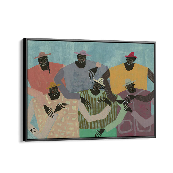 GROUP CHAT, PORTRAITS & FIGURATIVE ILLUSTRATIONS