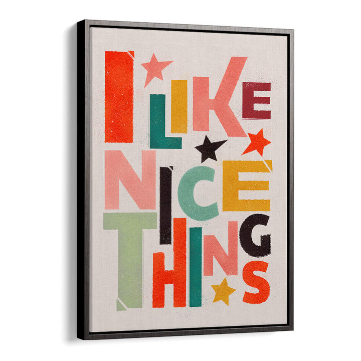 I LIKE NICE THINGS