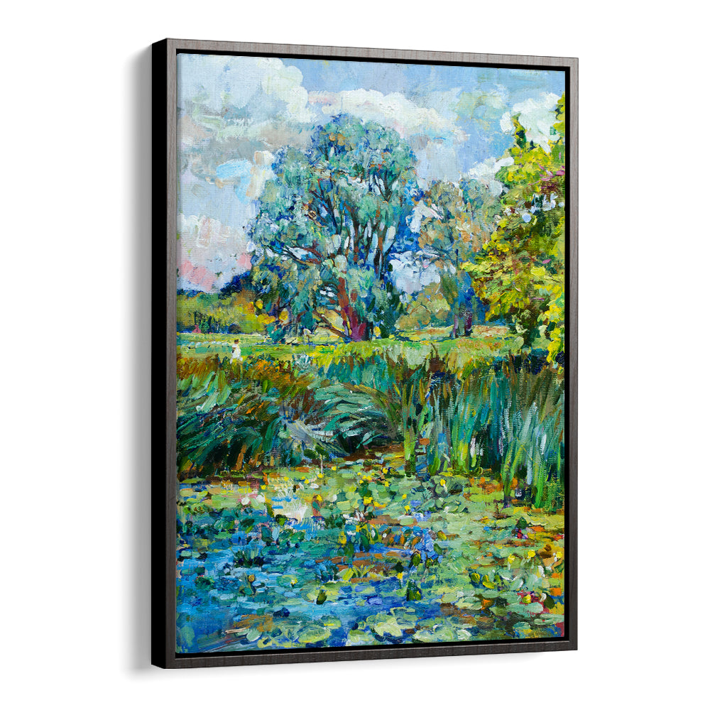IMPRESSIONIST LILY POND