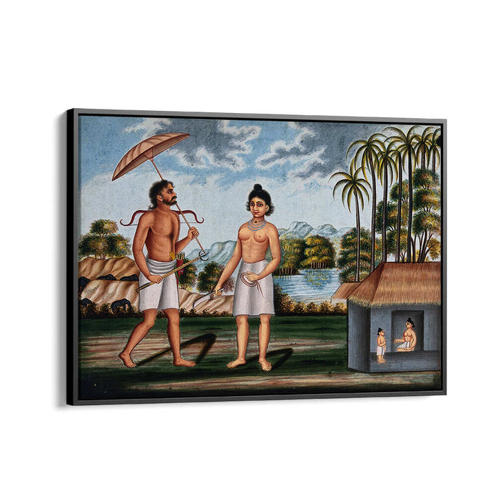 INDIAN HUNTER AND WIFE