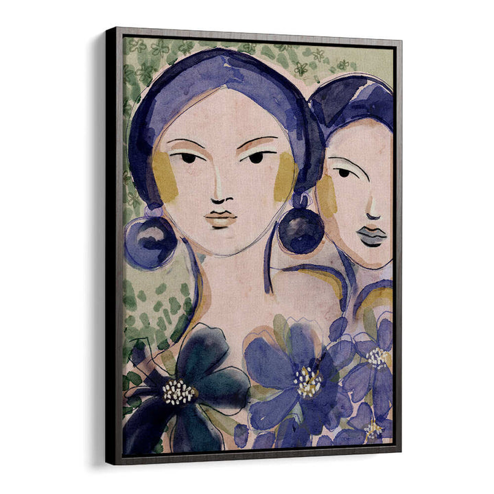 INDIGO TWO , PORTRAITS & FIGURATIVE ILLUSTRATIONS