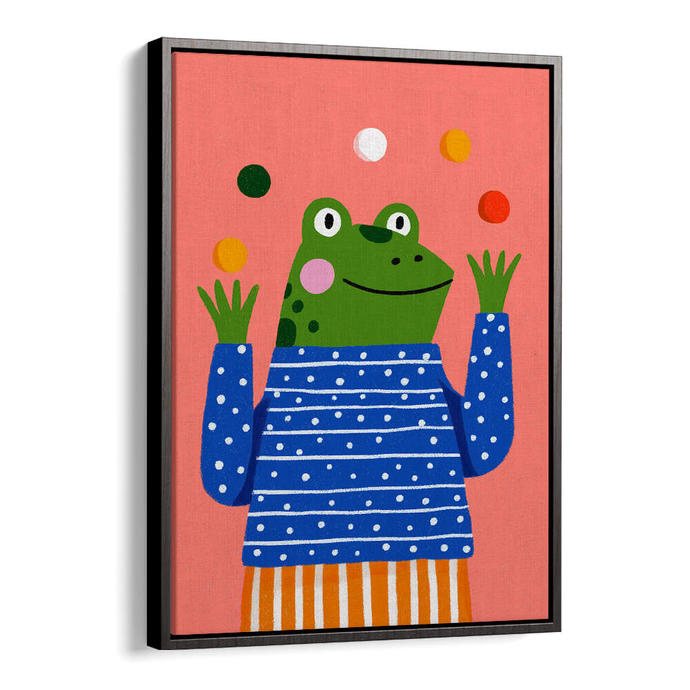 JUGGLING FROG ,KIDS ROOM PAINTINGS