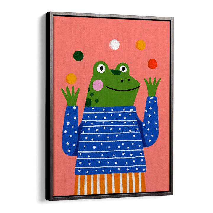JUGGLING FROG ,KIDS ROOM PAINTINGS