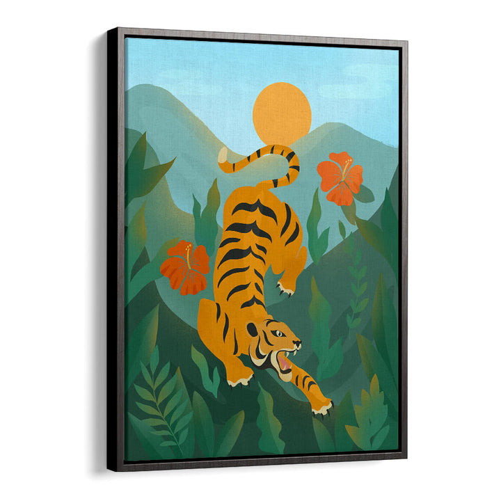 JUNGLE TIGER , KIDS ROOM PAINTINGS