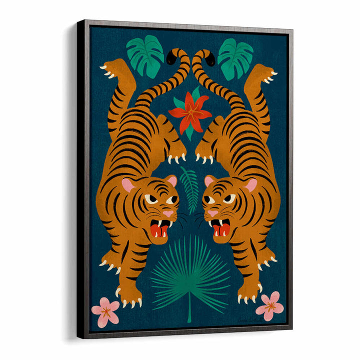 JUNGLE TIGERS I , KIDS ROOM PAINTINGS