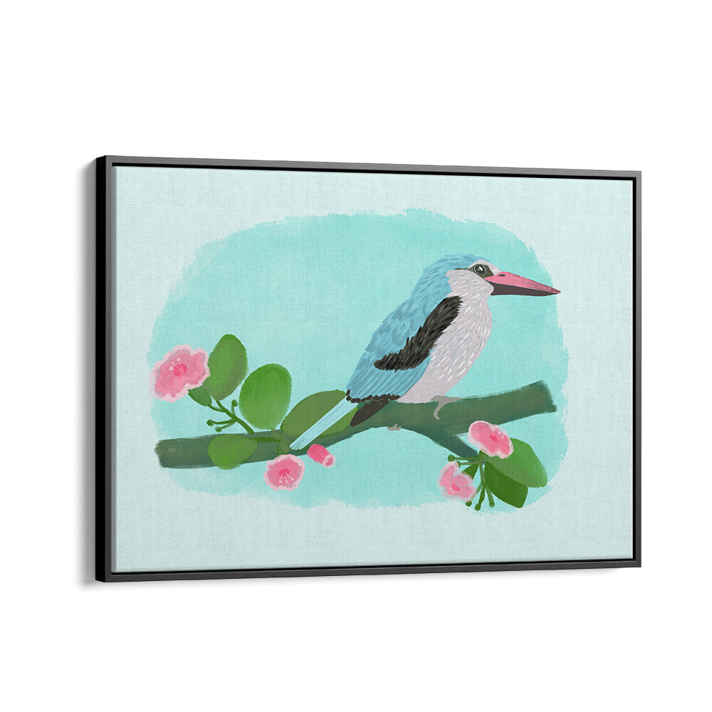 KINGFISHER I , ANIMAL PAINTINGS