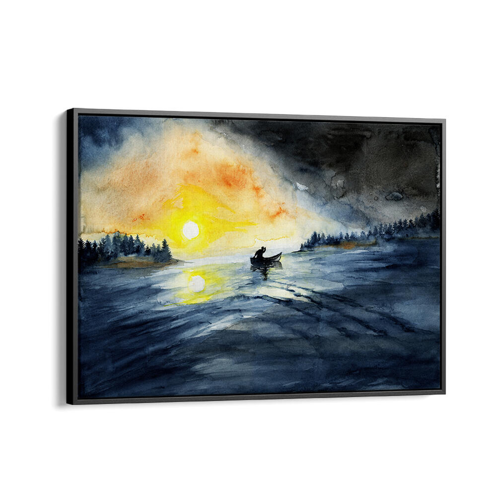 LAKE WASWANAPI , LANDSCAPE PAINTINGS