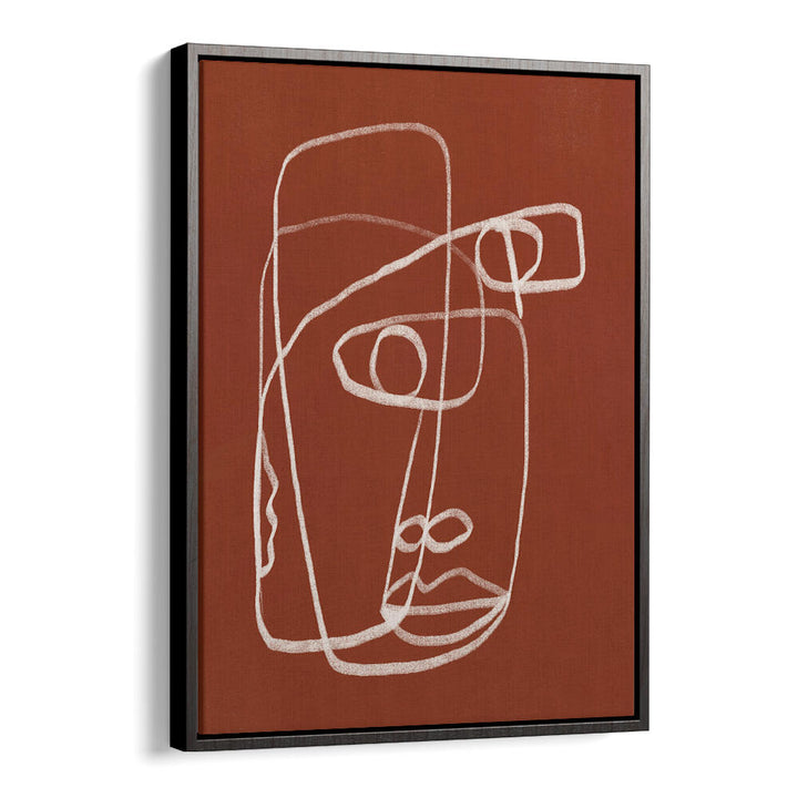 LINE ART TERRACOTTA II , LINE ART PAINTINGS