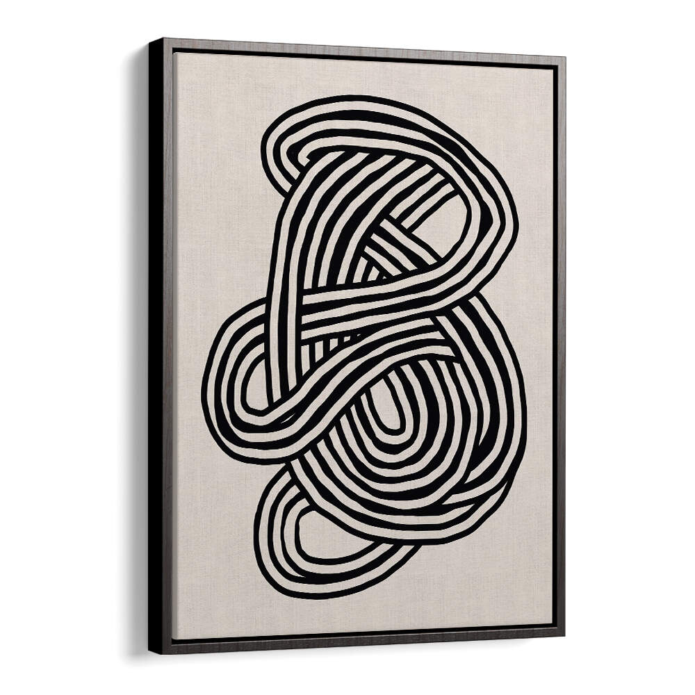 LINE ART ORGANIC SHAPE IN BLACK , LINE ART PAINTINGS