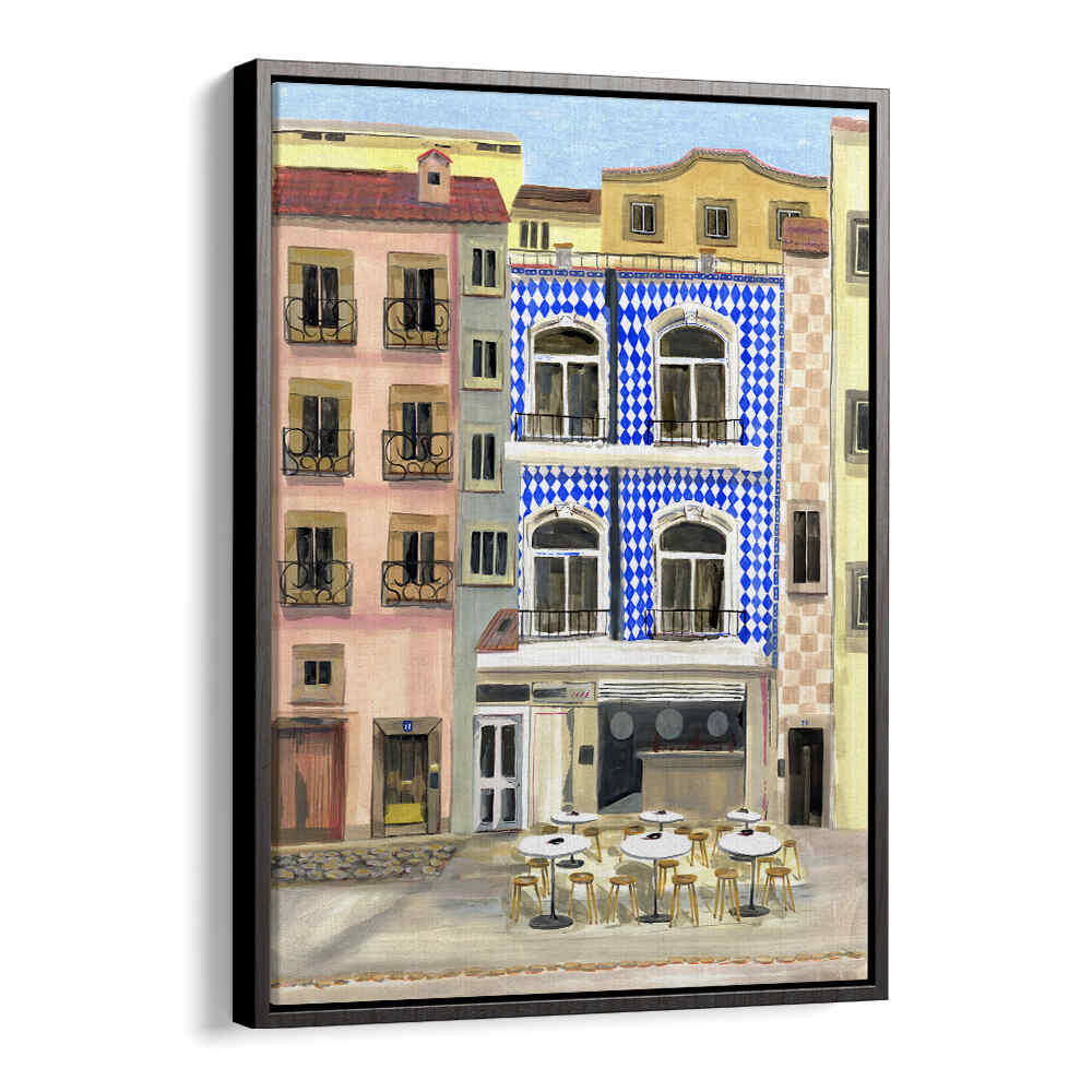 LISBON STREETS , LANDSCAPE PAINTINGS