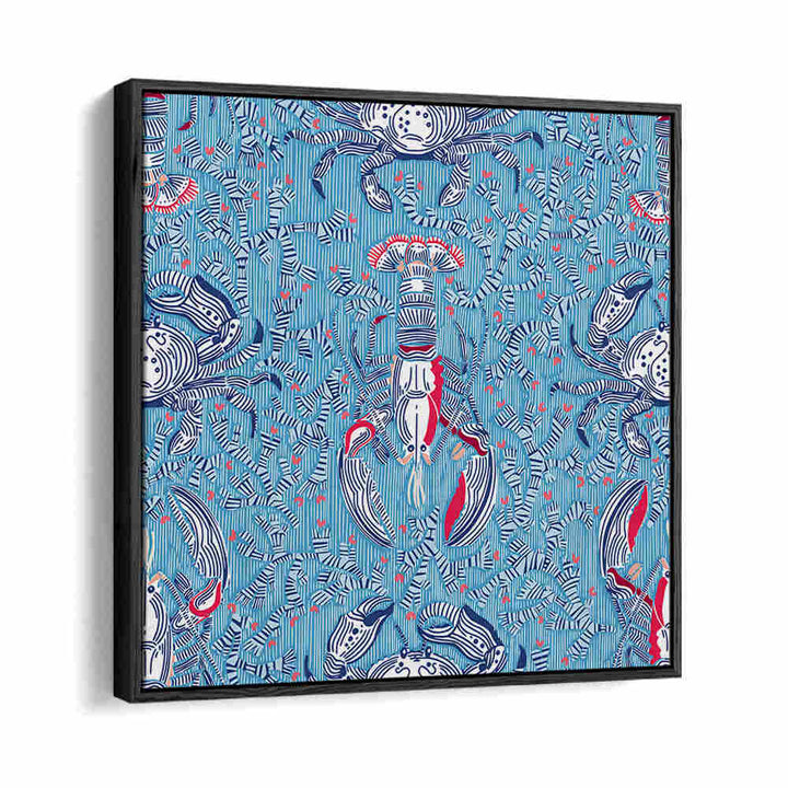 Vibrant LOBSTER AND CRAB NOSTALGIA, BEACH PAINTINGS capturing coastal beauty and marine life for your home decor.