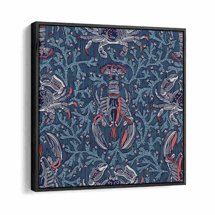 Vibrant LOBSTER AND CRAB NOSTALGIA I, BEACH PAINTINGS showcase delightful seaside charm for your decor.