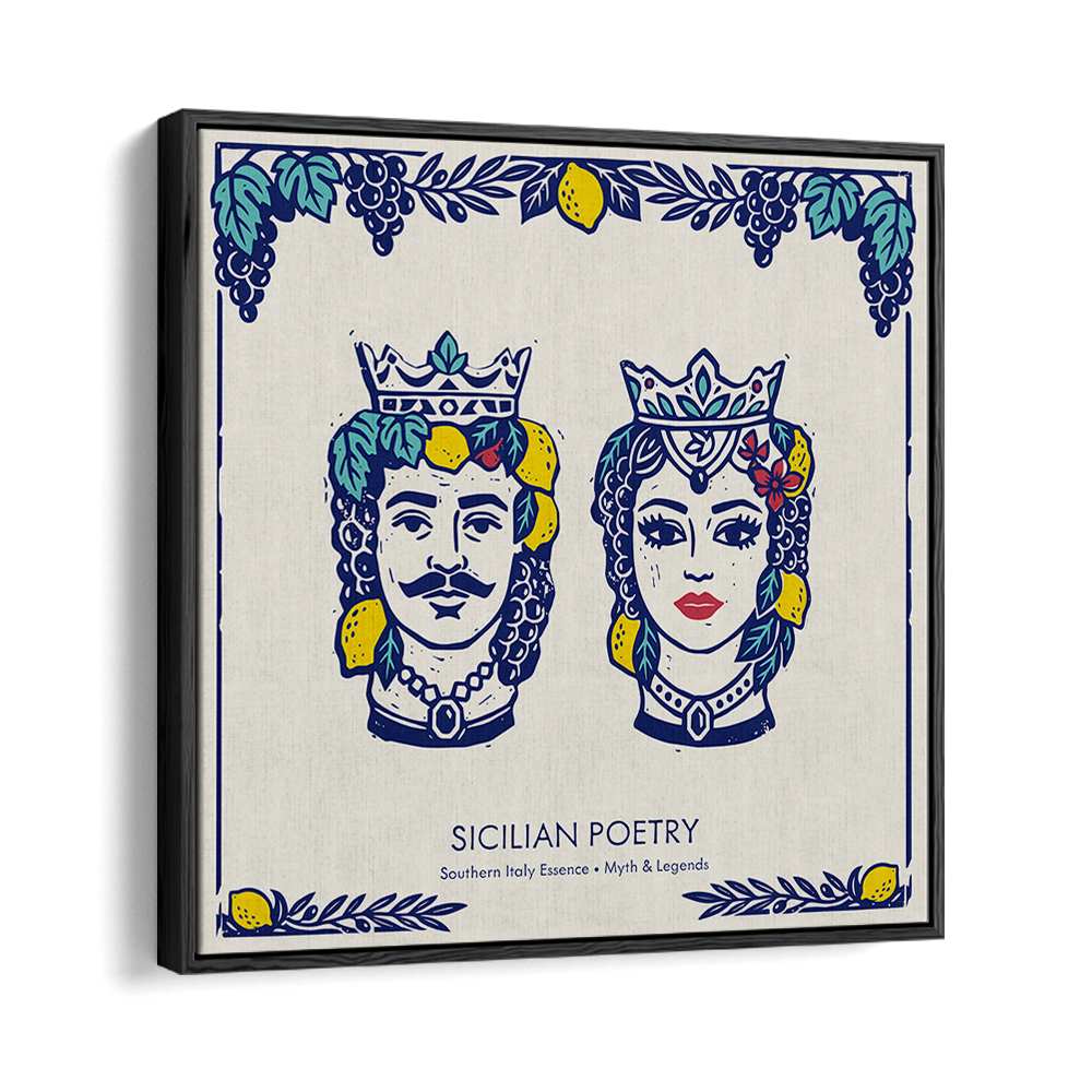 SICILIAN KING AND QUEEN