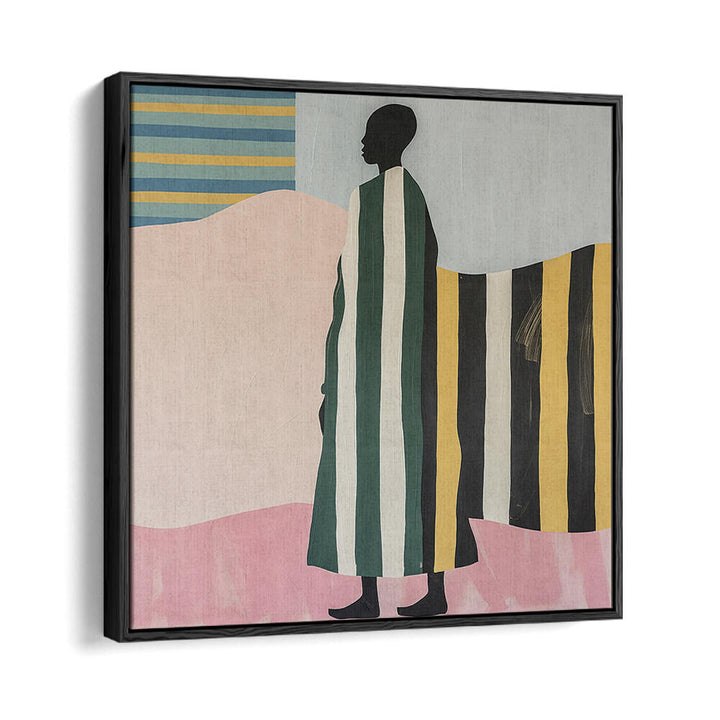 MAN IN STRIPES , PORTRAITS & FIGURATIVE ILLUSTRATIONS