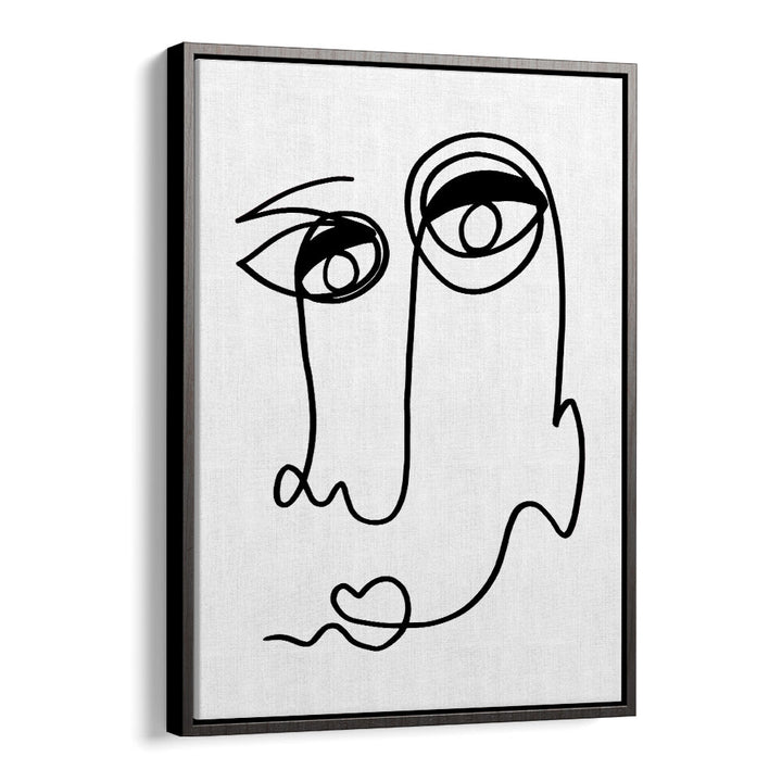 MINIMAL ABSTRACT FACE ART