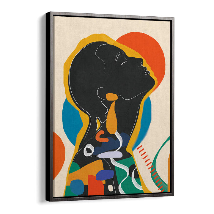 MODERN ABSTRACT WOMAN , POP ART PAINTINGS