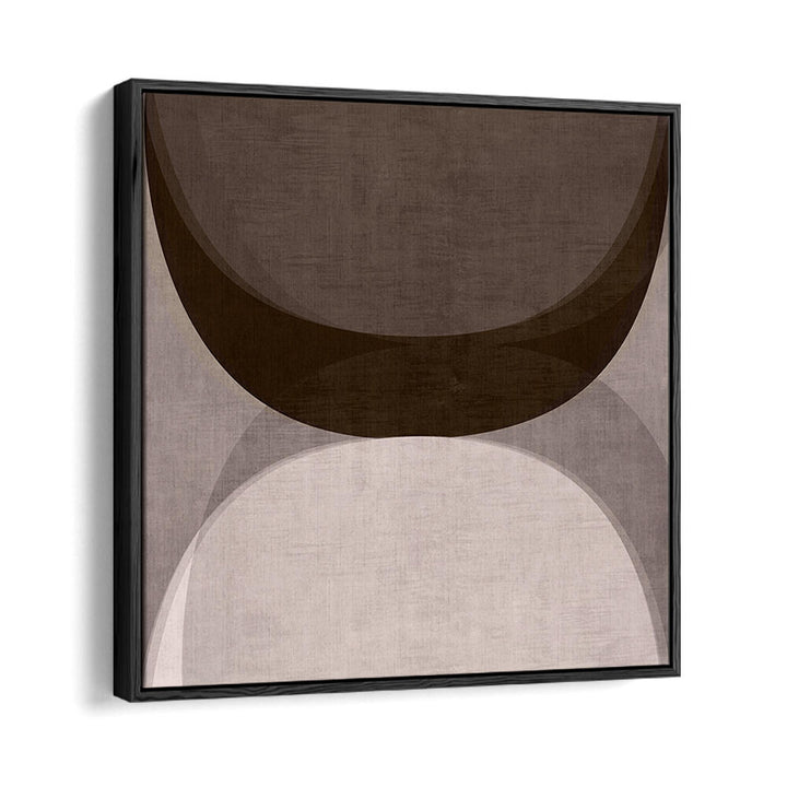 Stylish MODERN MOCHA II, GEOMETRIC ART PRINTS featuring contemporary shapes to elevate your home decor.
