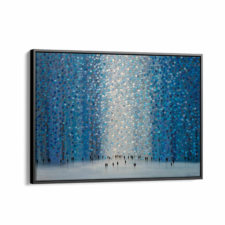 MOONLIHJT WALK , MODERN IMPRESSIONISM PAINTINGS