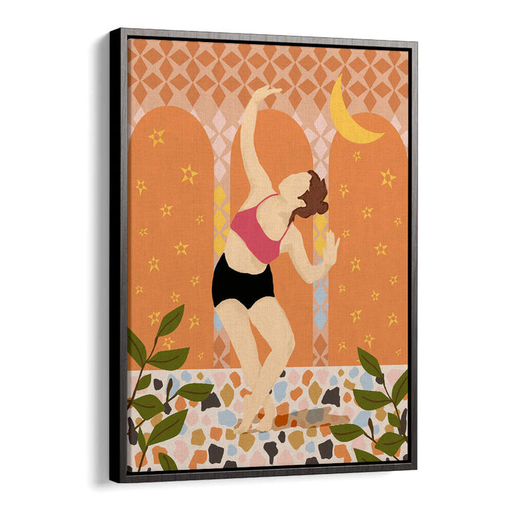 MOONLIT DANCE , PORTRAITS & FIGURATIVE ILLUSTRATIONS