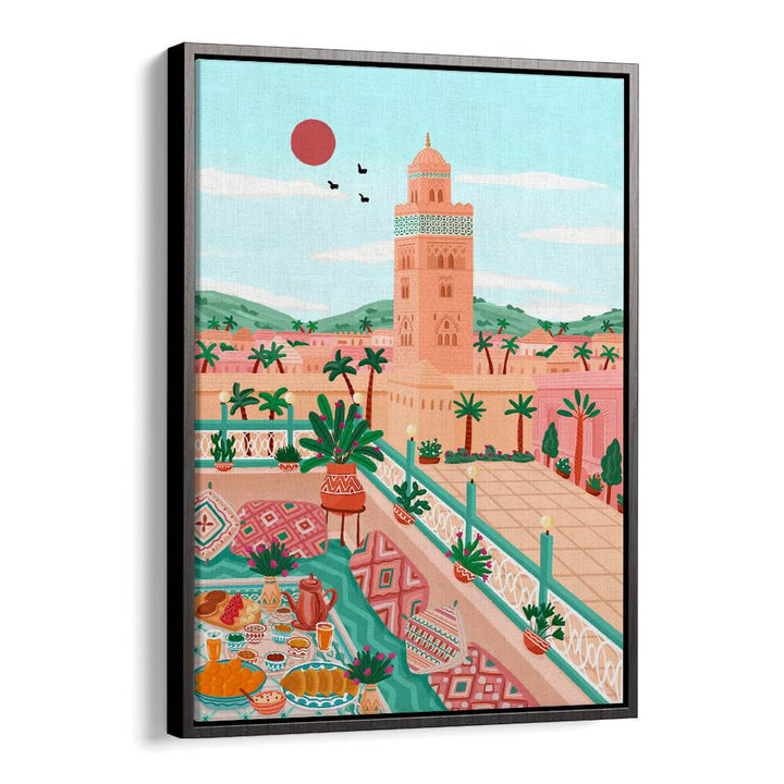 MOROCCAN MORNING BLISS , TRAVEL POSTERS