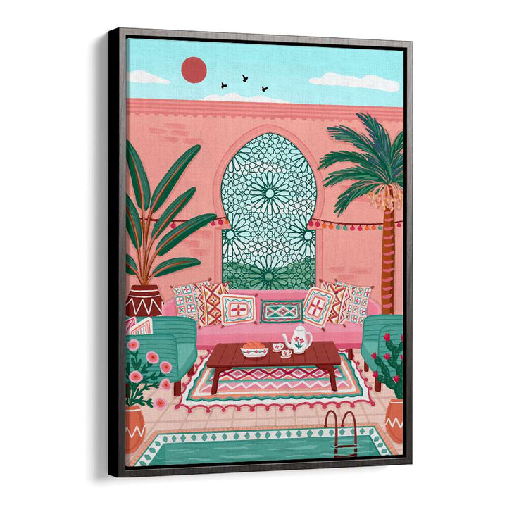 MOROCCO HOTEL , TRAVEL POSTERS