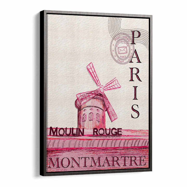 MOULIN ROUGE PARIS , TRAVEL POSTERS