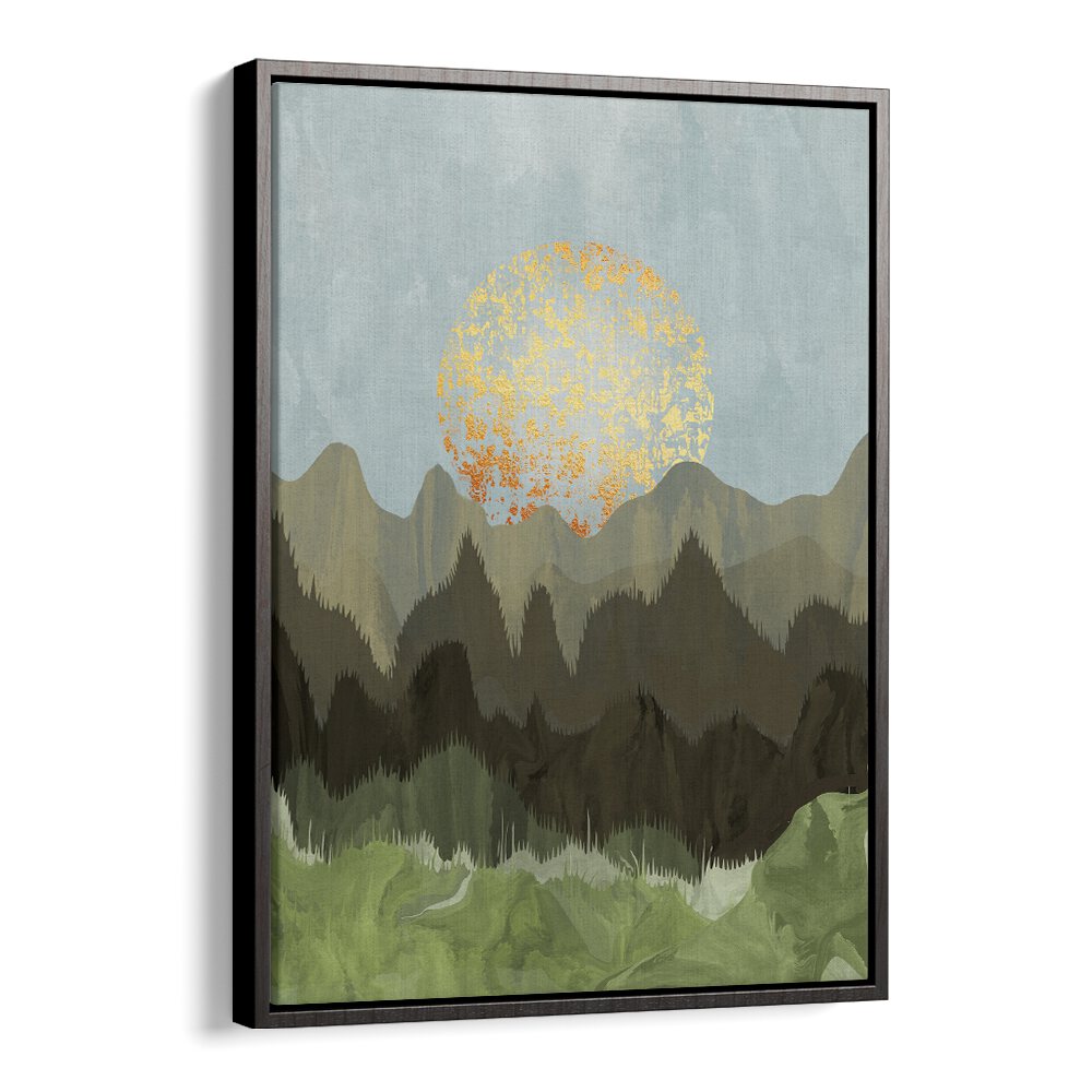 Vibrant MOUNTAIN VIEW, LANDSCAPE PAINTINGS capturing nature's beauty, perfect for outdoor enthusiasts' spaces.