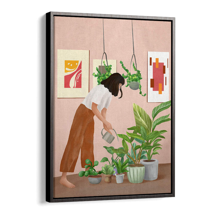 WHERE I DON'T FEEL ALONE , BOHO ART PAINTINGS