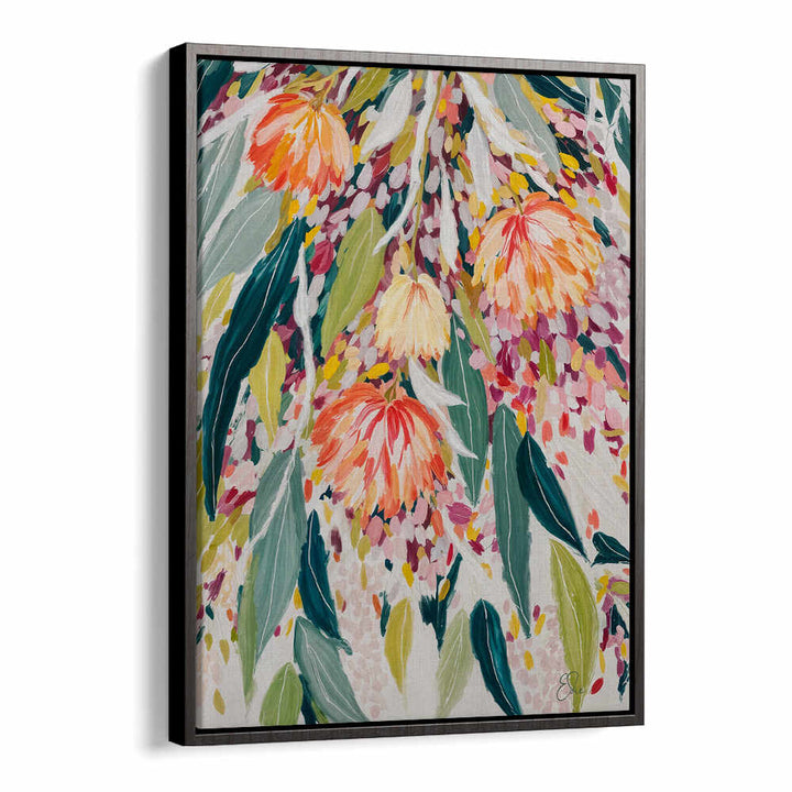 NATIVE BLOOMS , FLORAL FLOWER PAINTINGS
