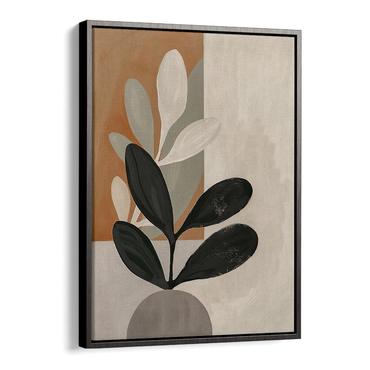 NEUTRAL ELEGANCE , FLORAL FLOWER PAINTINGS