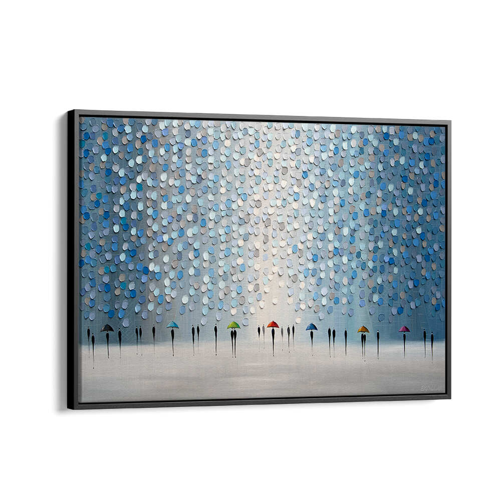 NEW RAIN , MODERN IMPRESSIONISM PAINTINGS