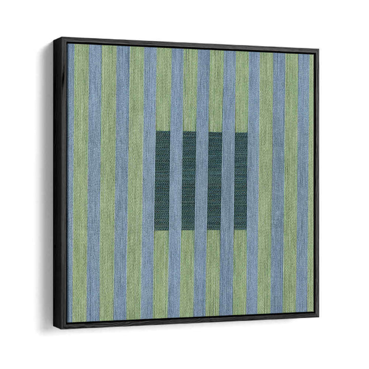 LAGOON GREEN VII , GEOMETRIC ART PRINTS
