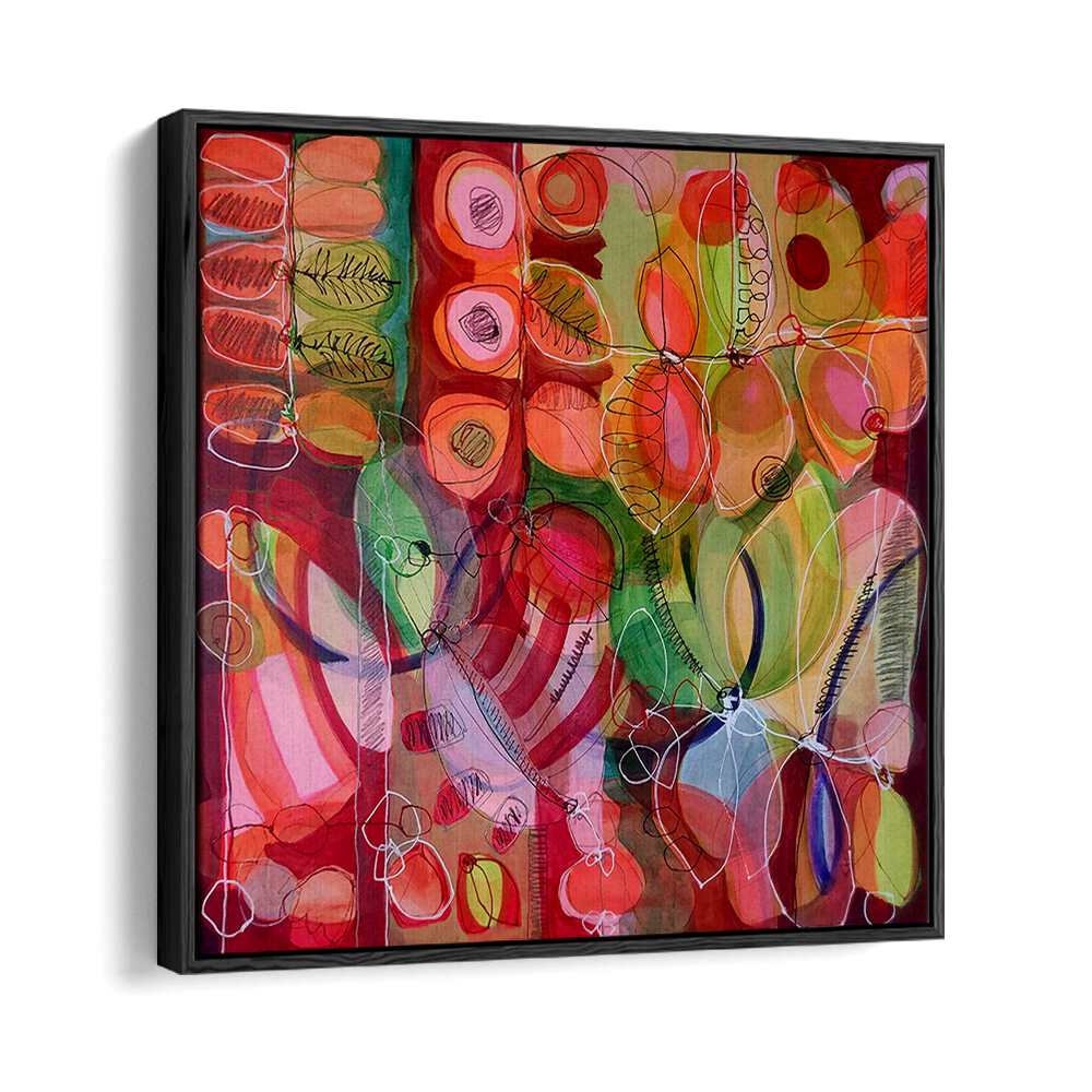 Vibrant hues and forms in NOTHING LIKE SUMMER I, ABSTRACT PAINTINGS, perfect for uplifting your living space.