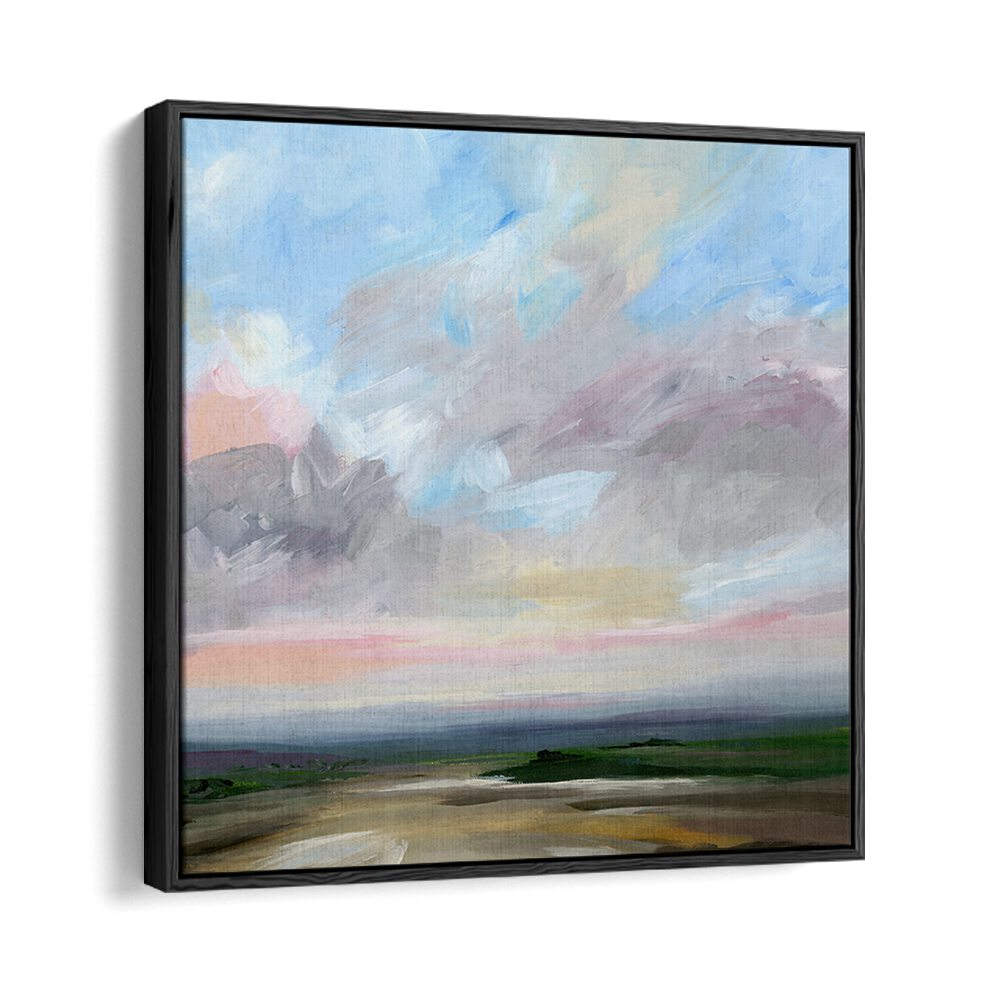 Abstract landscape reflecting freedom and exploration, perfect for your collection of OPEN ROAD, ABSTRACT PAINTINGS.