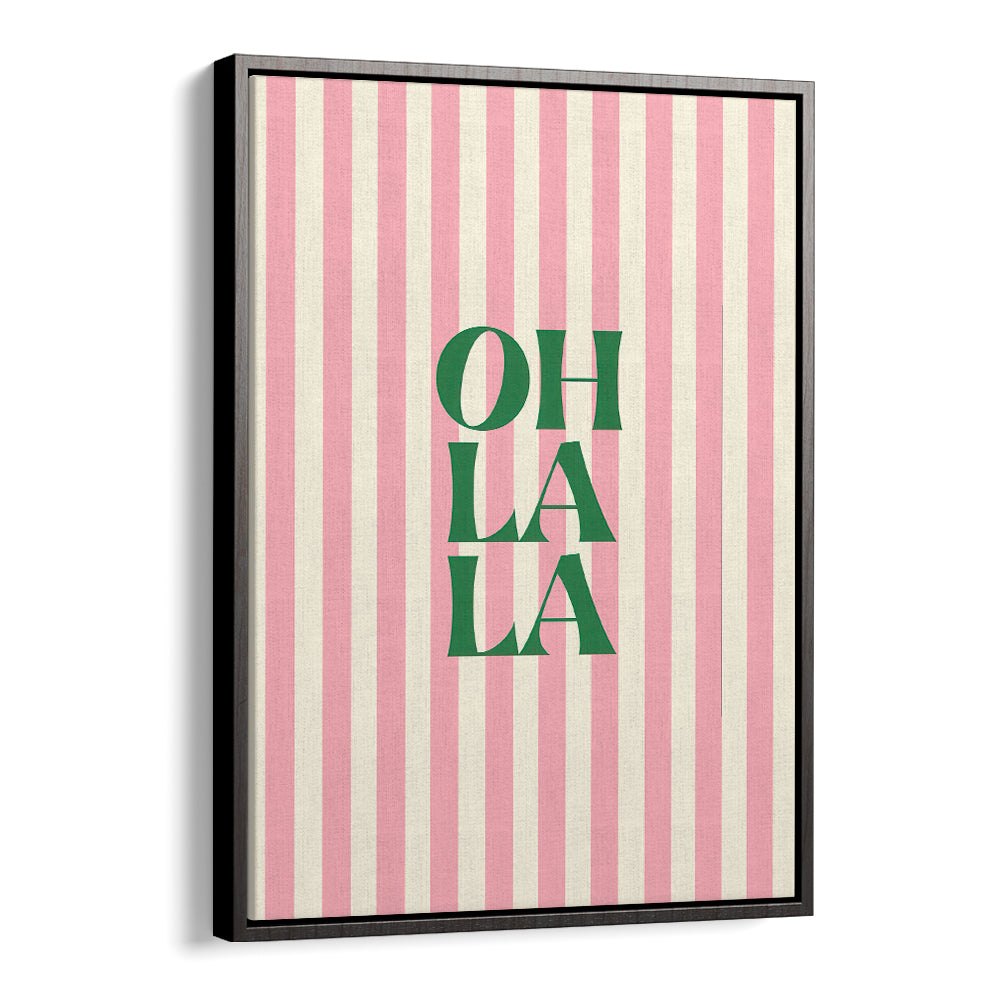 OH LA LA PINK STRIPES