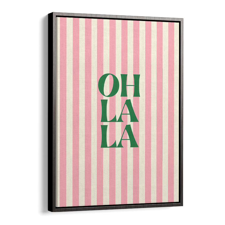 OH LA LA PINK STRIPES
