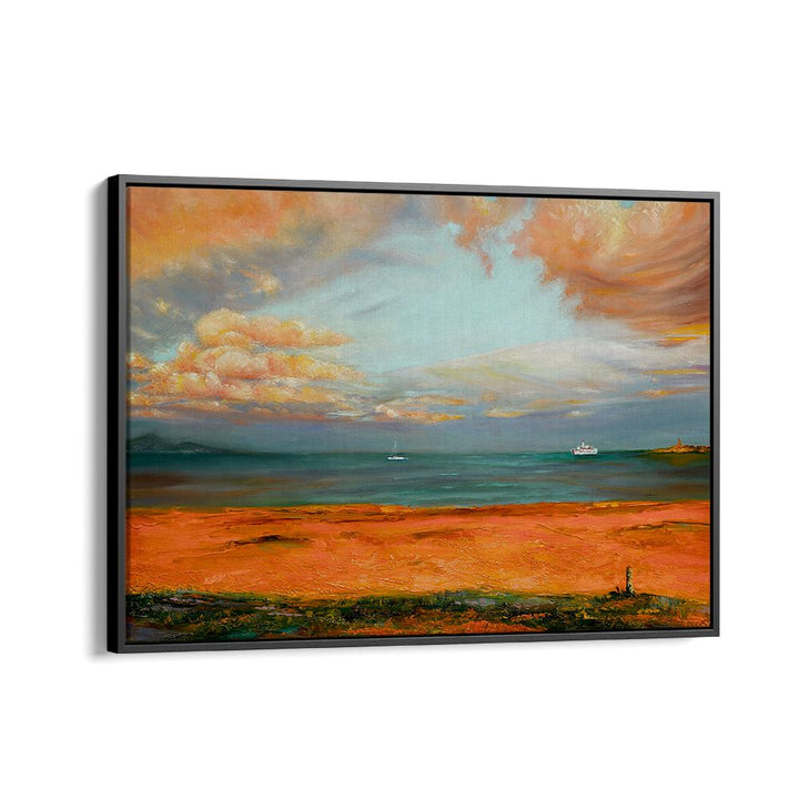 ORANGE SKY SEASCAPE