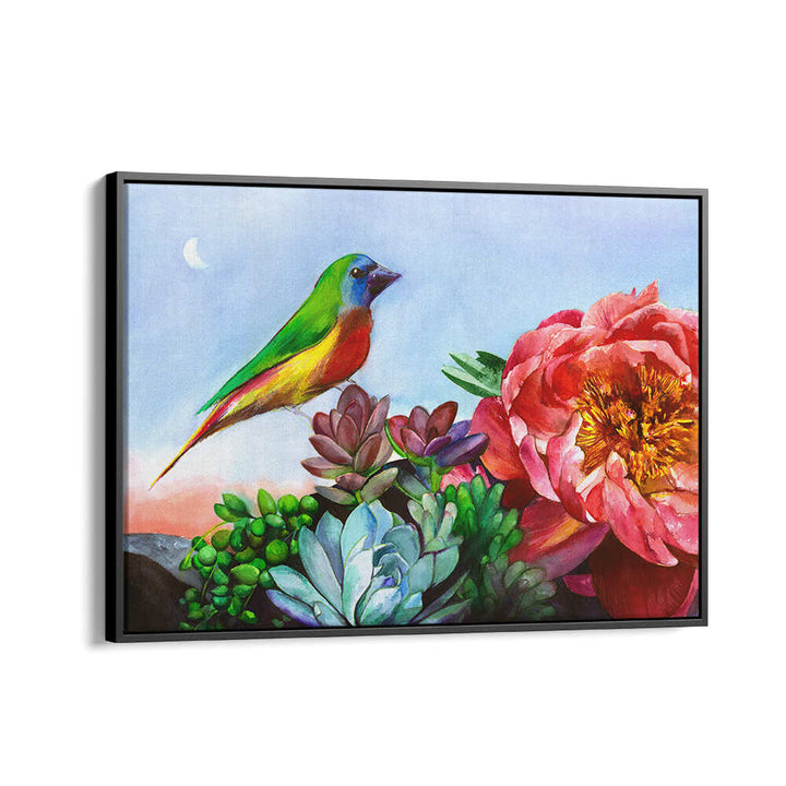 PARROT FINCH , ANIMAL PAINTINGS