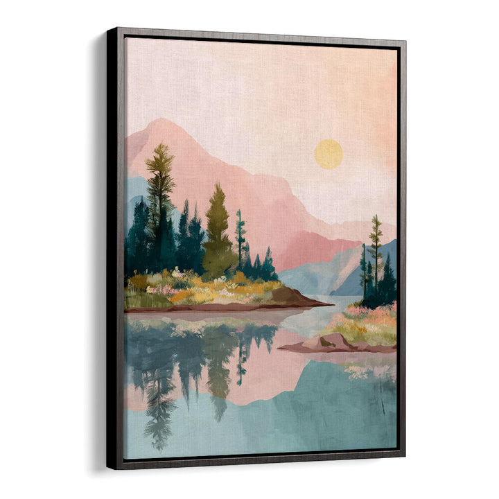 PASTEL MODERN LAKE