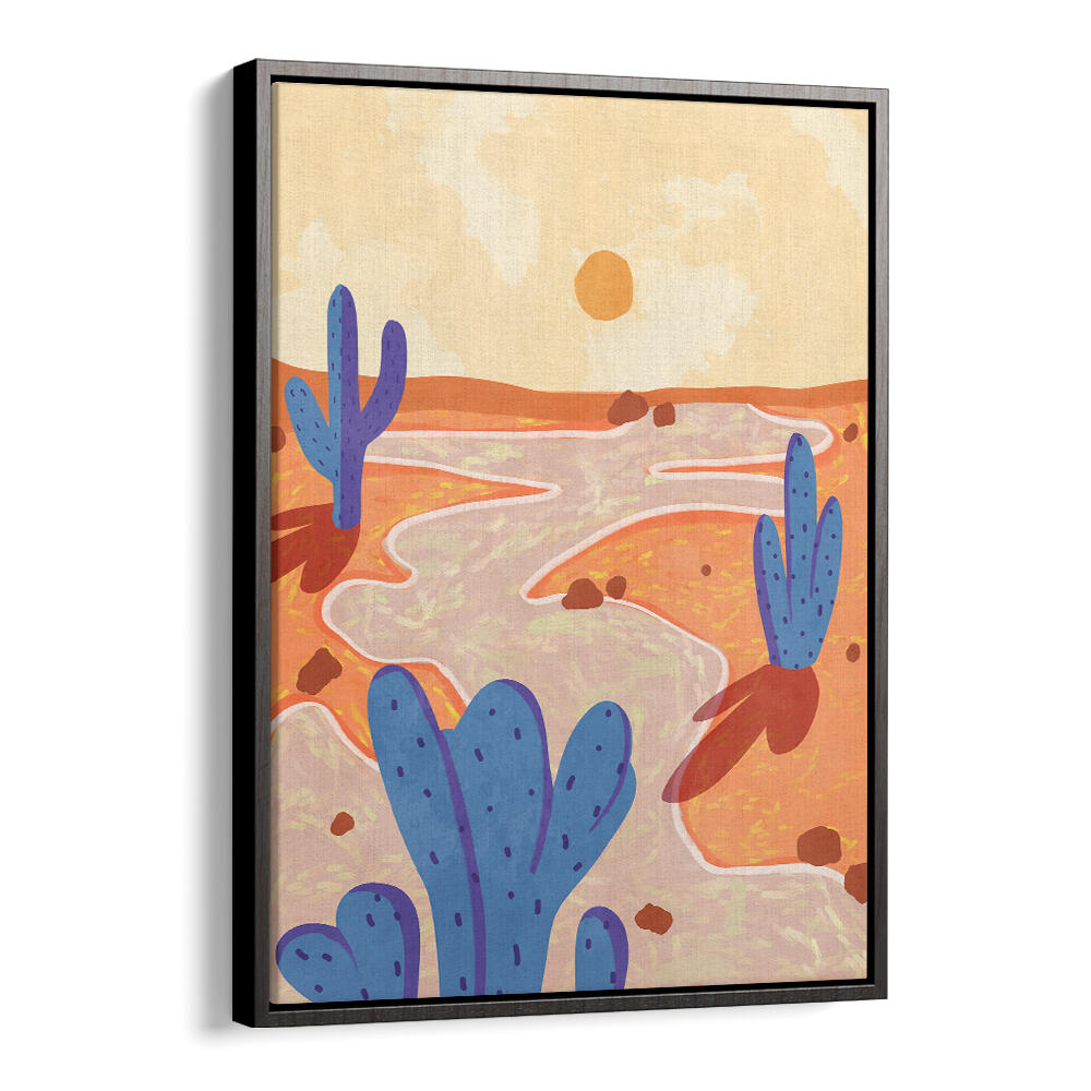 PATH THROUGH THE PAINTED DESERT , LANDSCAPE PAINTINGS